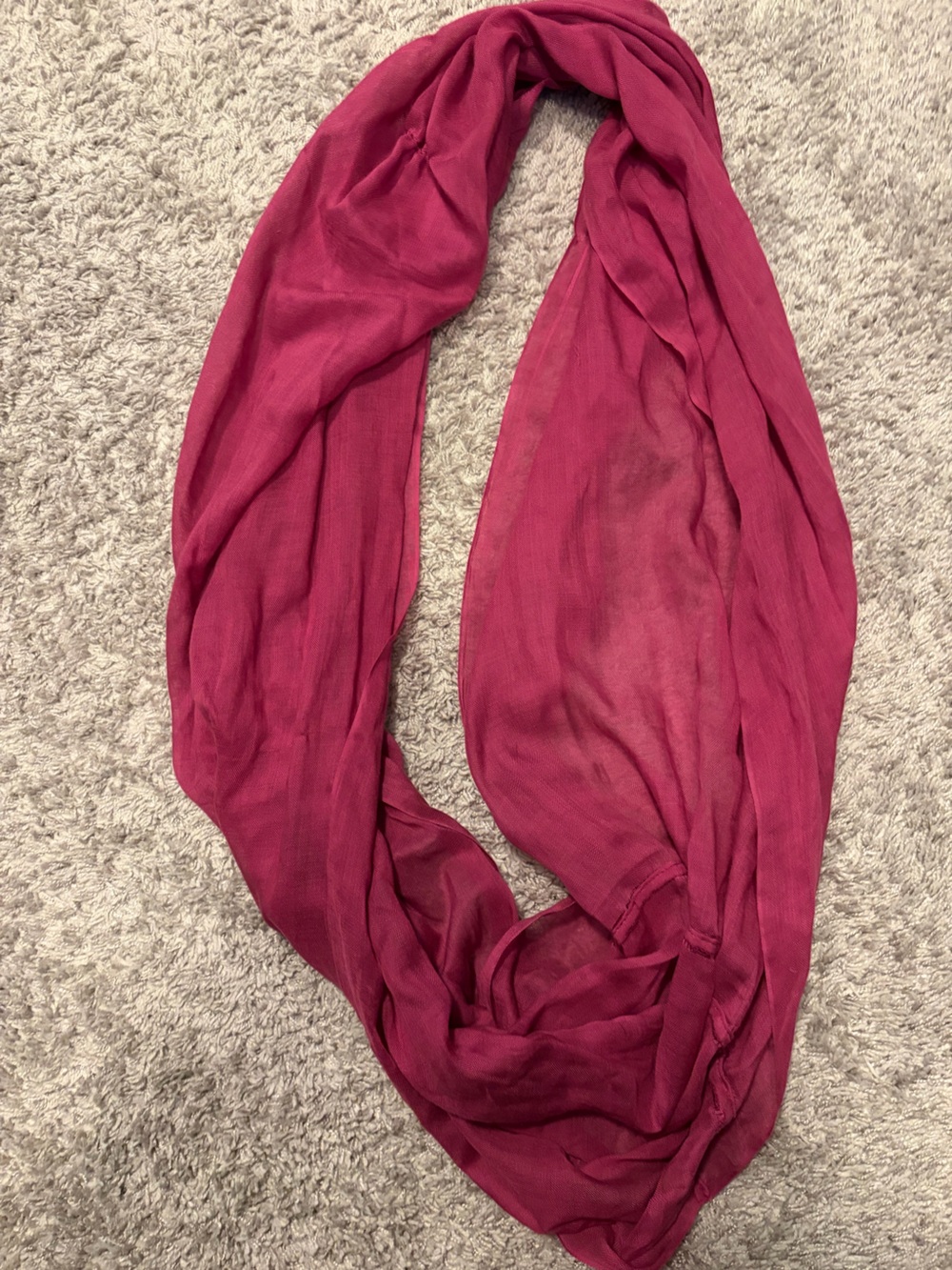 Calvin Klein Fuchsia Lightweight Women's Scarf